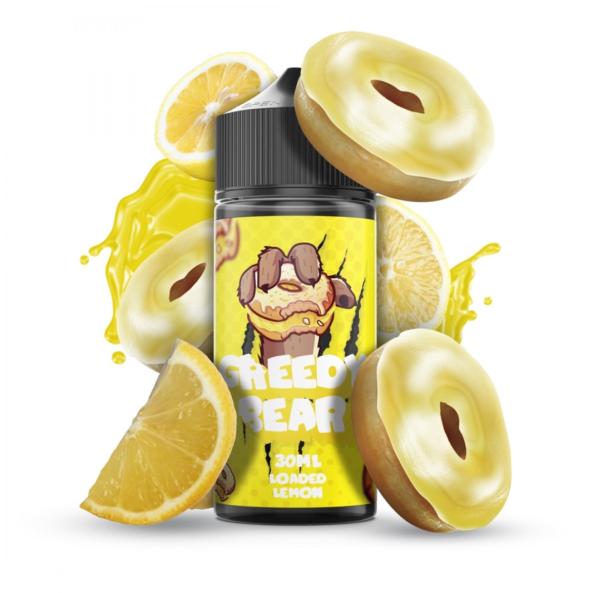 GREEDY BEAR LOADED LEMON 30ML/120ML FLAVORSHOT